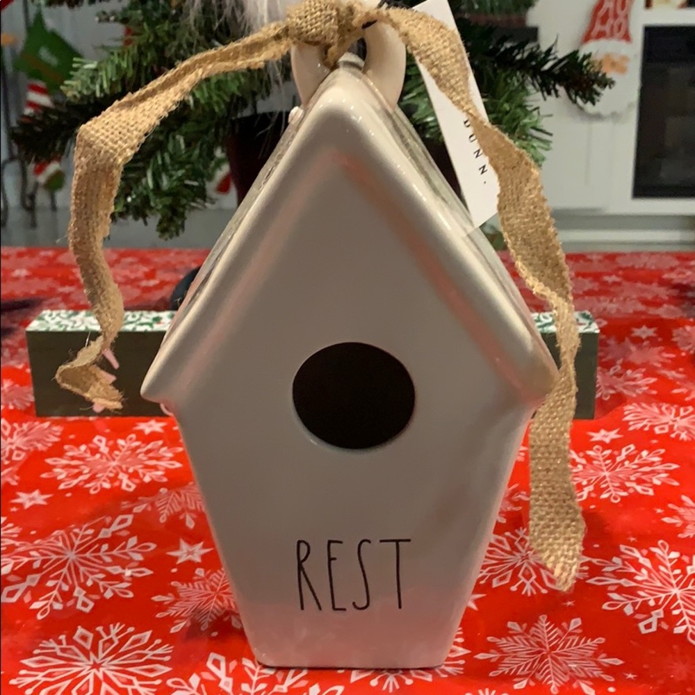 COPY - COPY - NWT Rae Dunn birdhouse